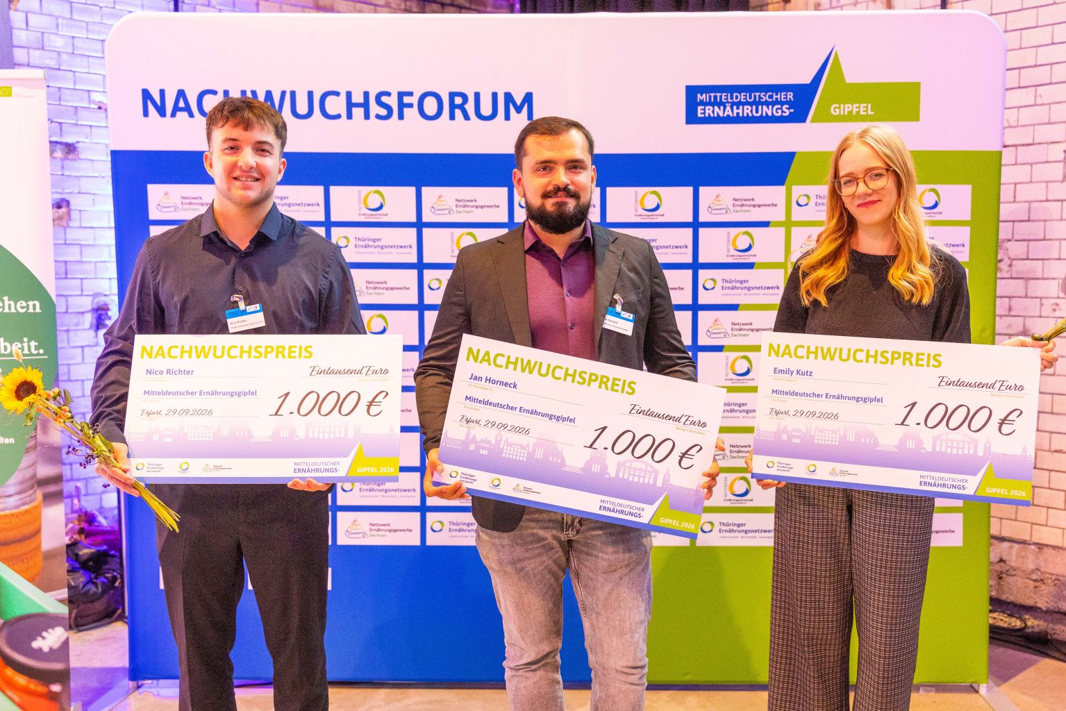 Unter dem Motto „Was heute zählt und morgen wirkt“ hat der 10. Mitteldeutsche Ernährungsgipfel am 29. September 2026 in der ZENTRALHEIZE Erfurt